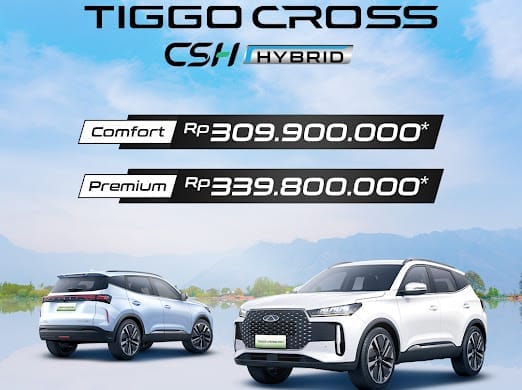 Daftar harga Chery Tiggo Cross CSH Hybrid